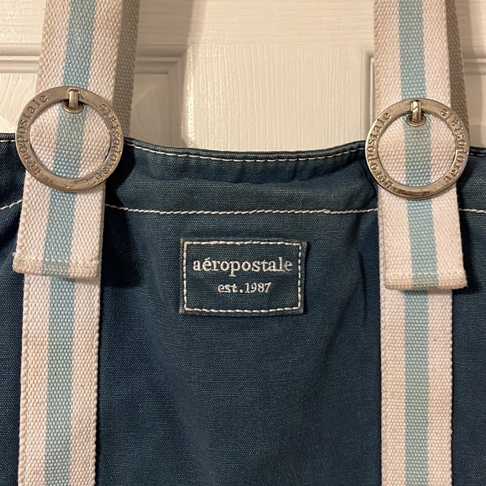 Aeropostale blue cloth bag - Picture 2 of 7